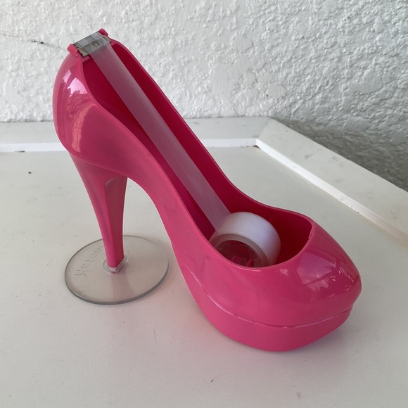 Office Pink High Heel Tape Dispenser Poshmark
